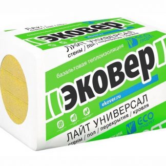 Эковер  ЛАЙТ-28 УНИВЕРСАЛ 100*600*1000 (0,24 м3, 2,4 м2, 4 шт)